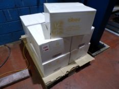 Nine boxes of Tiboo Sugarcane Luxury V-Fold hand towels