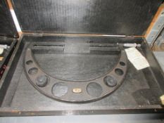 Two Moore & Wright outside micrometers, 11-12