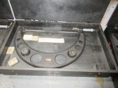 Two Moore & Wright outside micrometers, 9-10