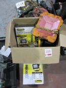 Assorted site lights, 110v/240v