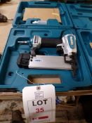 Makita AF506 pneumatic nail gun, serial no. 08424671E (2024)