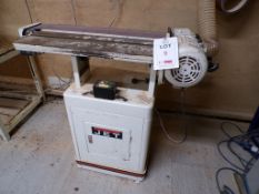 Jet OES-80CS oscillating edge sander, serial no. 09051393, belt width 150mm PoWRA: A ‘point of work’