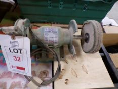 Nu-Tool 5" bench grinder, model MD125c, 240v