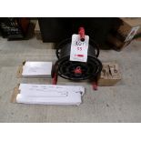 Reeled banding wire with associated tooling, etc.