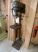 Progress 2G pillar drill, 7/8" diameter, serial no. 6161 17/167