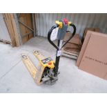 Record Material Handling electric pallet truck, model SPR18LG, serial no. 05556-2 (2020), SWL