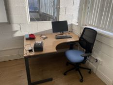 Office furniture to room