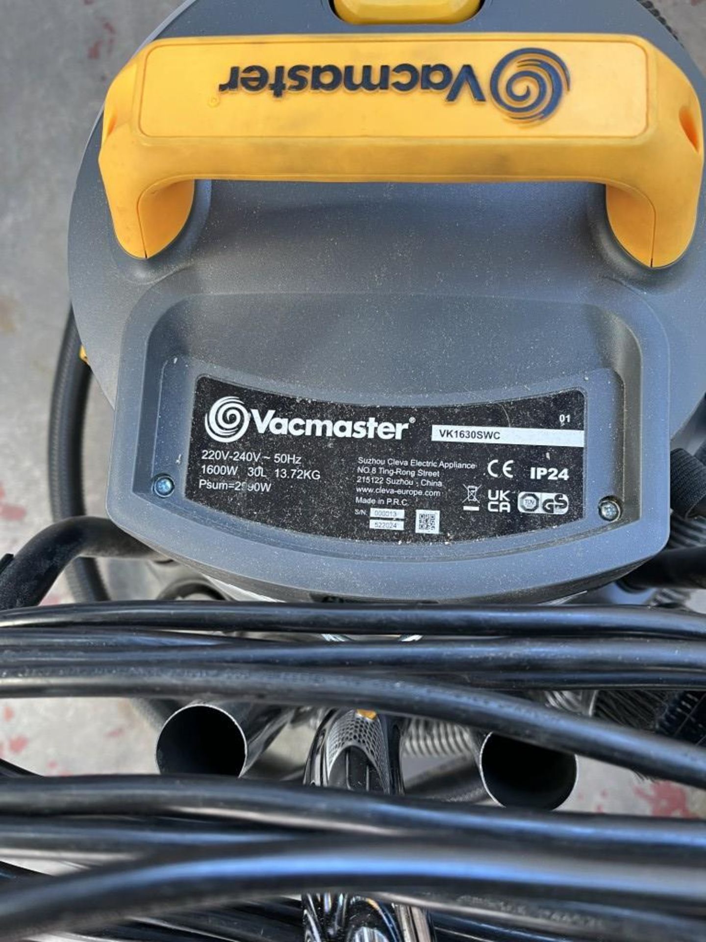 Vacmaster VK1630SWC vacuum cleaner, 1600w - Image 3 of 4