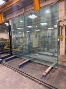 Hegla FLE 3/2E two steel single sided glass stillages