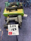 Two pneumatic nail guns