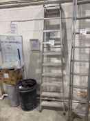 10-tread A frame aluminium step ladder