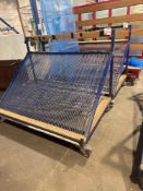 Two 60-section mobile glass carts