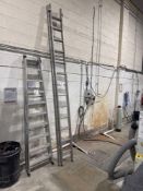 26-tread aluminium step ladder