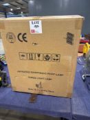 Infrared shortwave paint lamp