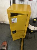 Steel frame lockable chemical store unit