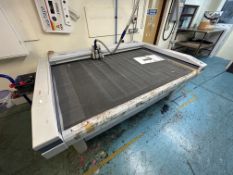 Zund L-1200 flatbed digital cutter (2000)