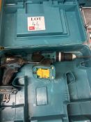 Makita DHD453 drill and Makita DTD146 impact drill box