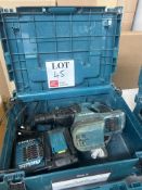 Makita DHR242 SDS drill and box