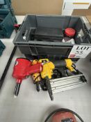 Two various staple guns