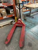 Clarke Strongarm wide pallet truck