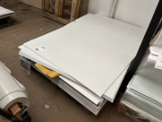 Contents of two pallets to include card stock