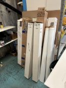 Quantity of various vinyl material (as lotted)