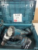 Makita BML185 flash light and Makita DHP458 drill