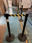 Four queue solutions safety barriers