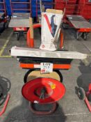 Manual pallet banding trolley