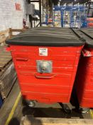 Taylor 1100L commercial waste bin complete with lifting lugs