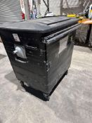 Taylor 1100L commercial waste bin complete with lifting lugs