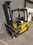 Hyundi 20B-9 2000kg electric counterbalance forklift (2016)