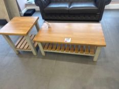 Coffee table and side table