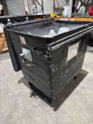 Taylor 1100L commercial waste bin complete with lifting lugs