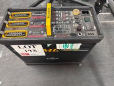 Bowens Estime 3000 AMF flash light controller with 2 x Bavens Traveller 3000GH flats lights