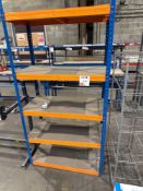 Light duty modular racking bay