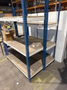 Two light duty racking bays