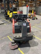 Hako Sweepmaster B980RH Ride on warehouse sweeper