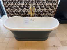 Florence freestanding bath with taps and waste