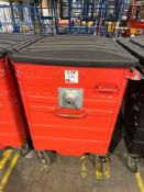 Taylor 1100L commercial waste bin complete with lifting lugs