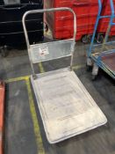 Manual flatbed trolley