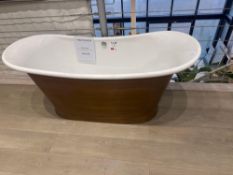 Babylon Brush copper and enamel bath