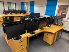 Samsung Twenty TFT monitors as lotted