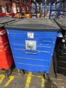 Taylor 1100L commercial waste bin complete with lifting lugs