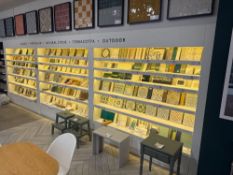 Large 3-section purpose built display unit