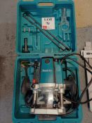 Makita RP2301FC router, 240v, to case