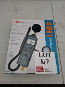 4 in 1 multi function environment meter