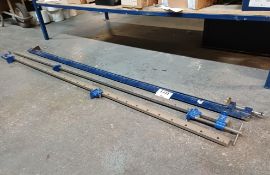 3 x various sash clamps