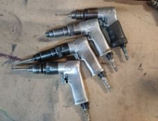 4 x GATX pneumatic drill pistols