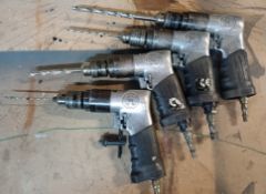 4 x GATX pneumatic drill pistols